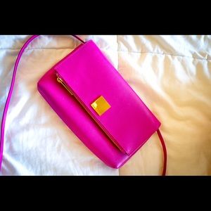 Ted Baker London pink clutch